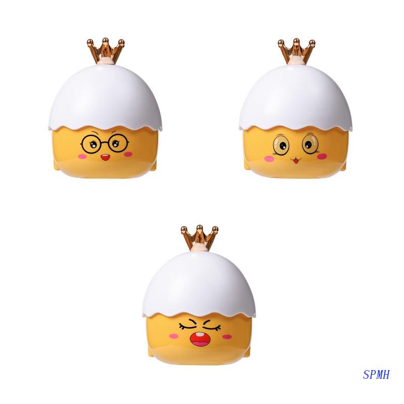 Hộp Đựng Dây Buộc Tóc Hình Vỏ Trứng Dễ Thương Cho Bé Gái