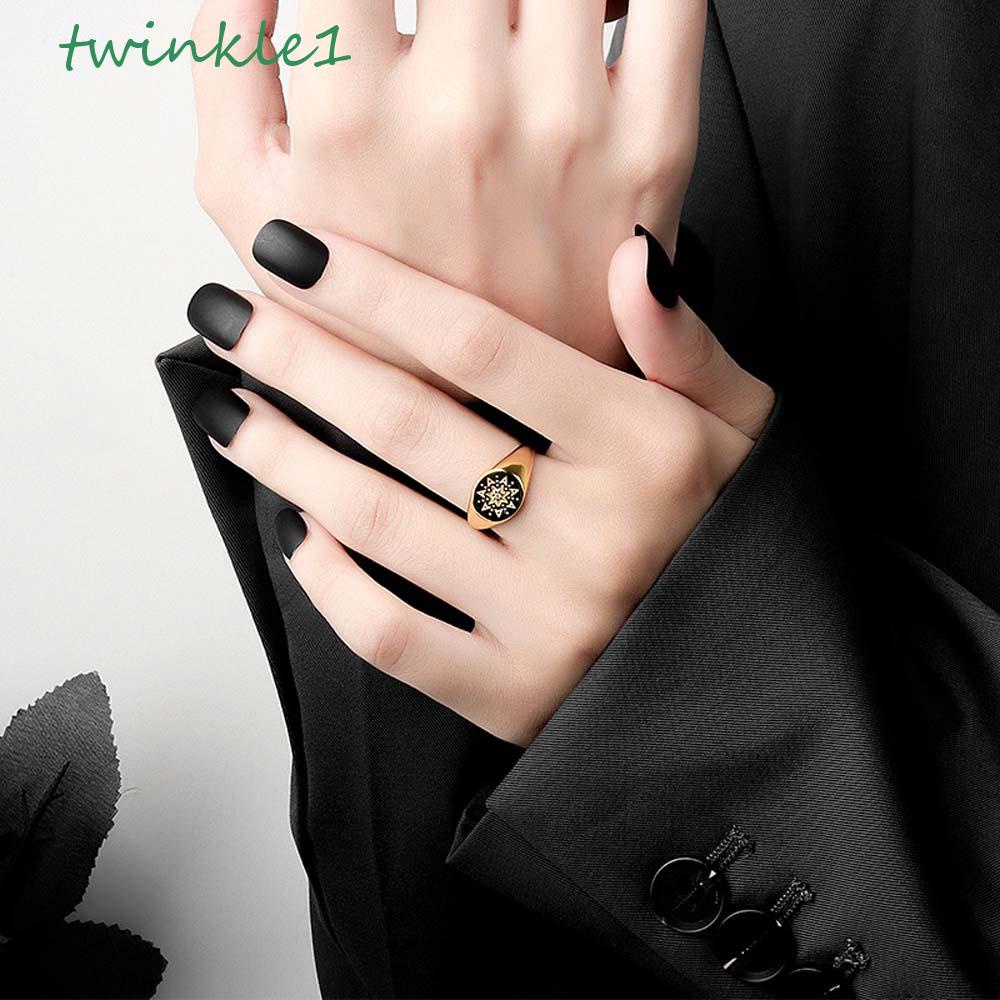 Nhẫn Hở Họa Tiết Hoa Hướng Dương La Bàn Thời Trang Âu Mỹ Cho Nữ