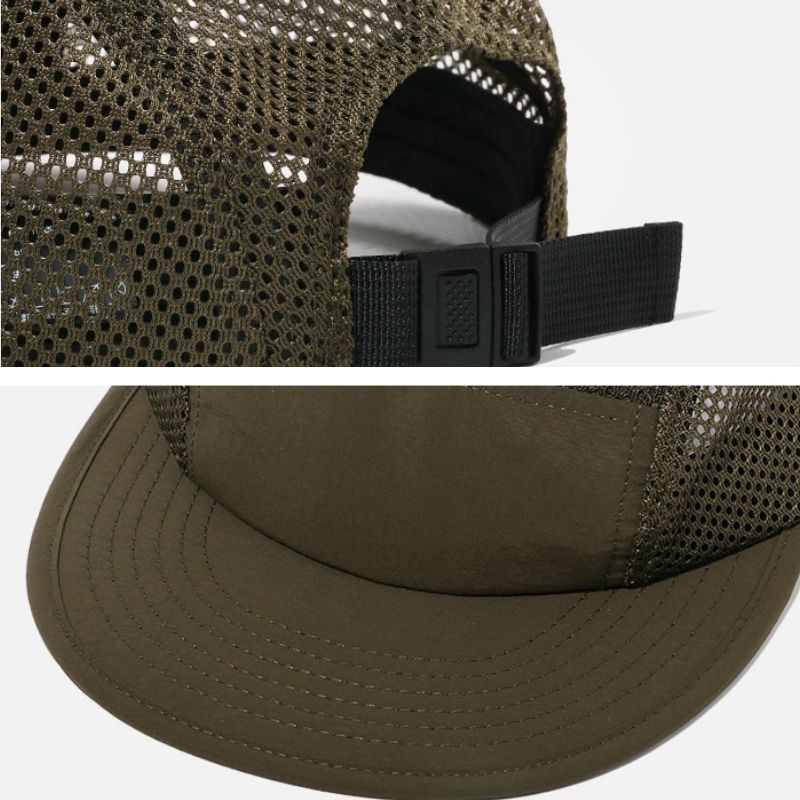 Set 5 Mũ Lưỡi Trai Phối Lưới Chống Thấm Nước Nhanh Khô Thời Trang Mùa Hè Cho Nam Và Nữ