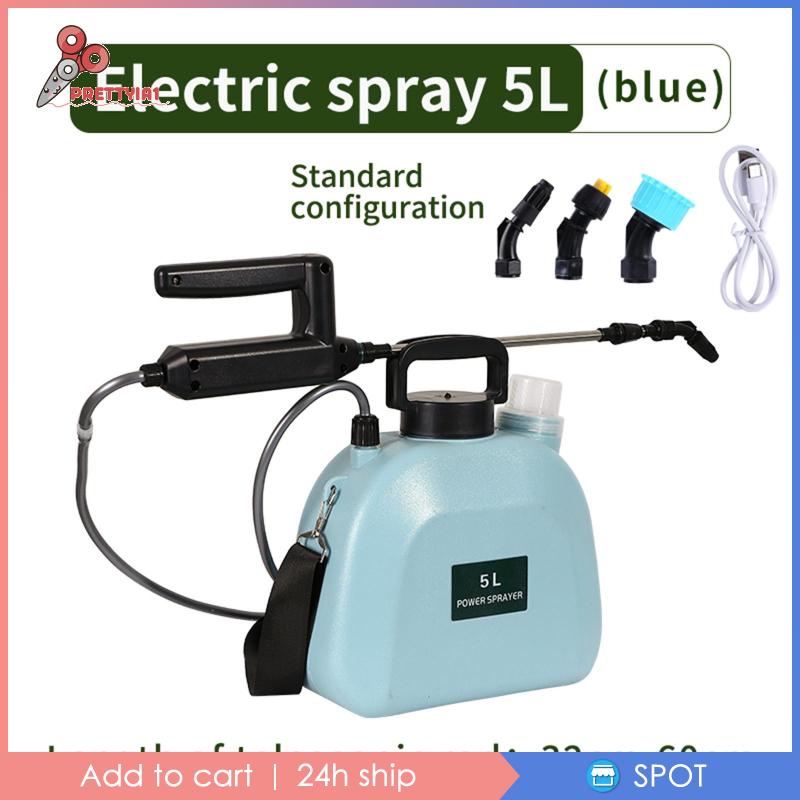 [Prettyia1] Bình Xịt Nước Tưới Cây Không Dây Cho Phòng Tắm