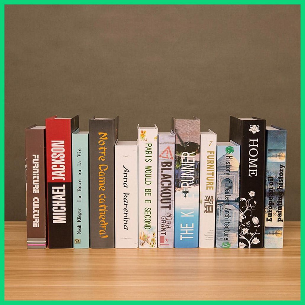 Sách Giả Trang Trí Nội Thất Thời Trang Đơn Giản