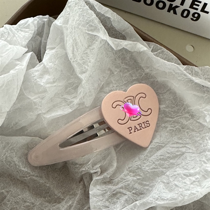 Kẹp Tóc Hình Trái Tim Phong Cách Mới Cho Nữ