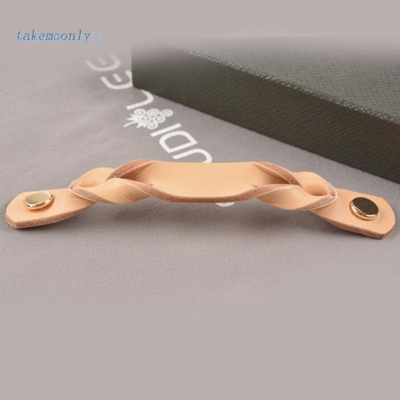 Tay Nắm Cửa Chất Liệu Da Bò Phong Cách Châu Âu Cổ Điển