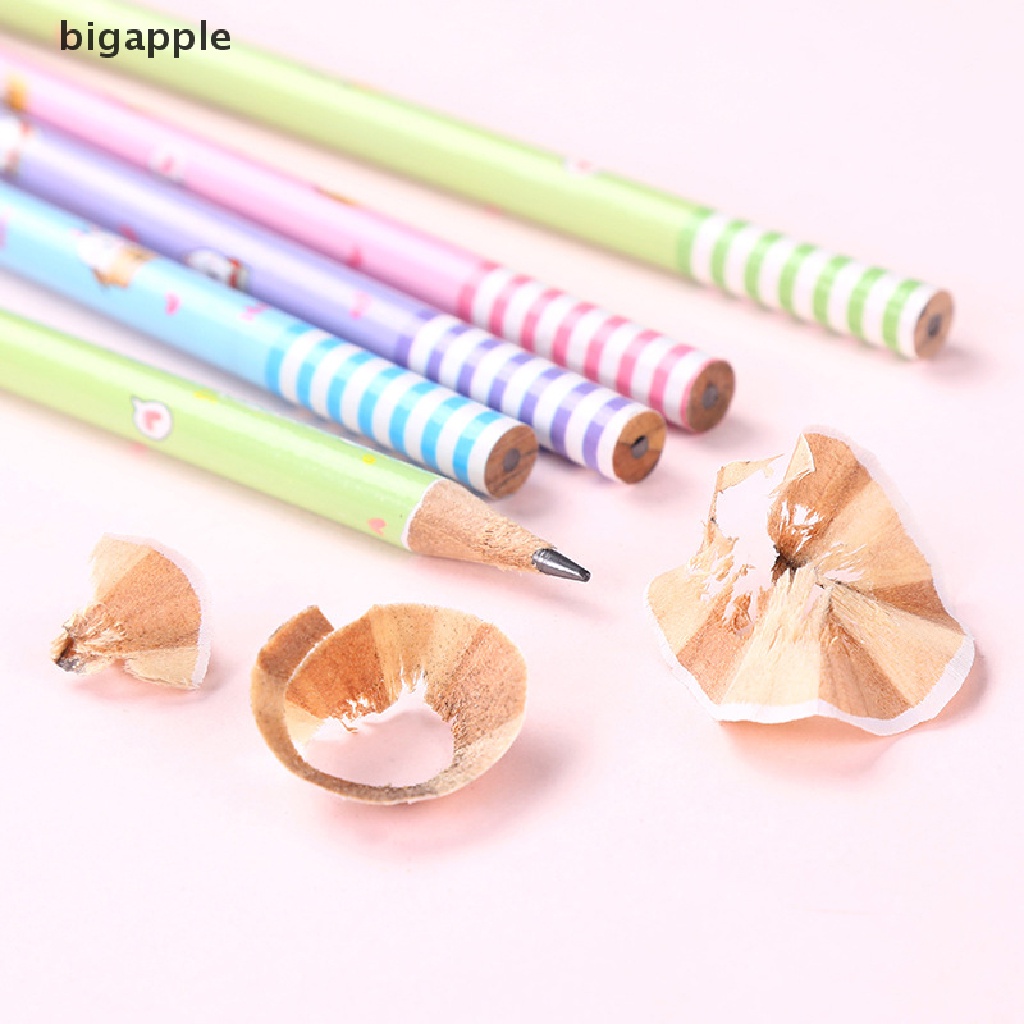 Set 6 Bút Chì Vẽ Hình Hoạt Hình Đáng Yêu Dành Cho Các Bé