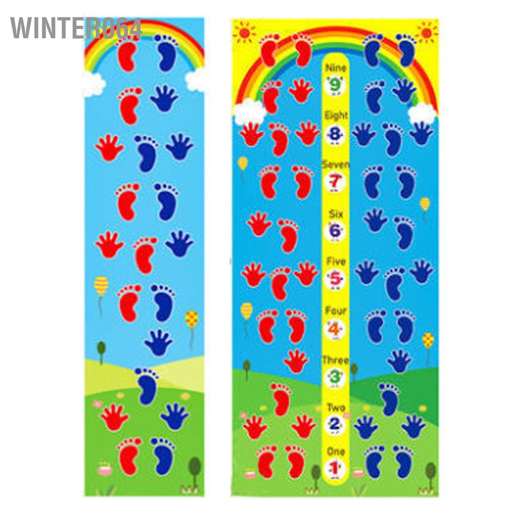 Winter064 Thảm Tập Bò Cho Trẻ Em Trò Chơi Chống Nước Vải Gia Đình