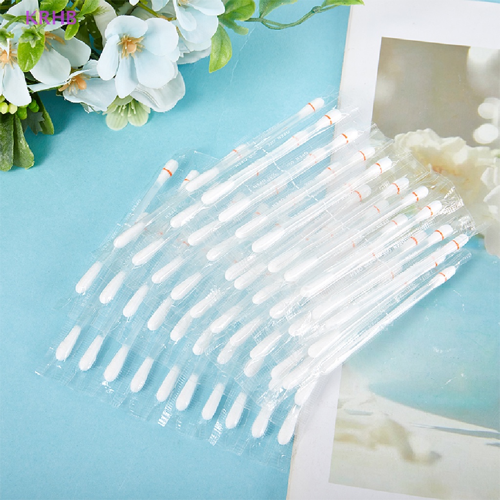 Set 50 / 100 Tăm Bông Tẩy Trang Sử Dụng Một Lần Tiện Lợi Mới