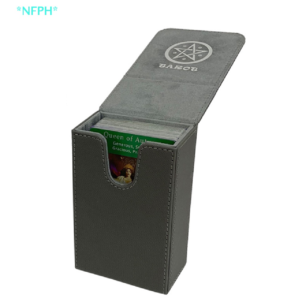 Hộp Đựng Bài Tarot Hai Ngăn Bằng Da PU Mới