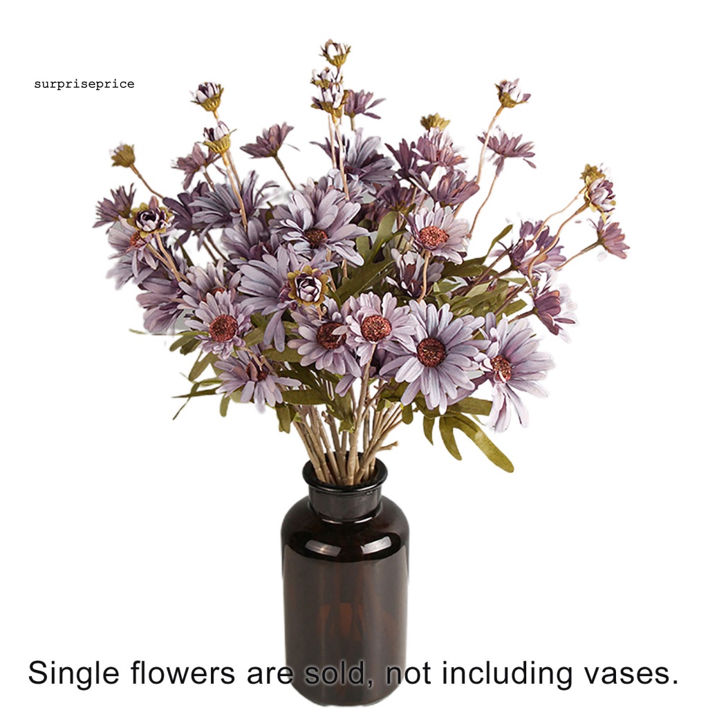 1 Bó Hoa Cúc Nhân Tạo Dùng Cho Trang Trí Văn Phòng, Tiệc Cưới