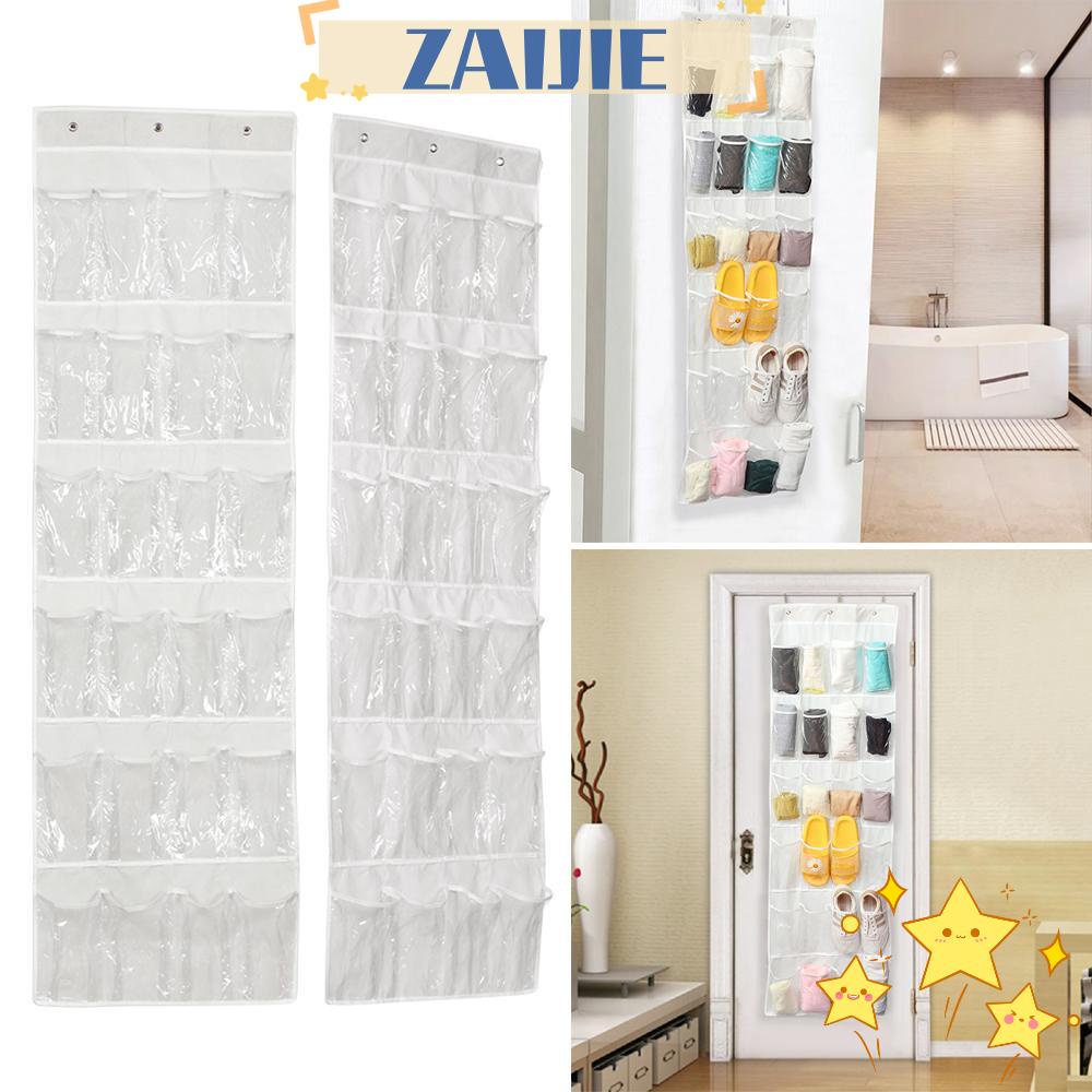 Túi Treo Tường Trong Suốt 24 / 24 Ngăn Đựng Giày Tiện Dụng