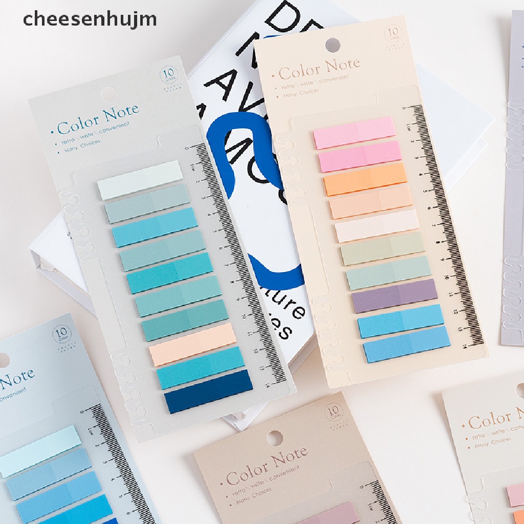 Bộ 200 Tờ Giấy Ghi Chú Đánh Dấu Trang Sách Hình Mèo Dễ Thương