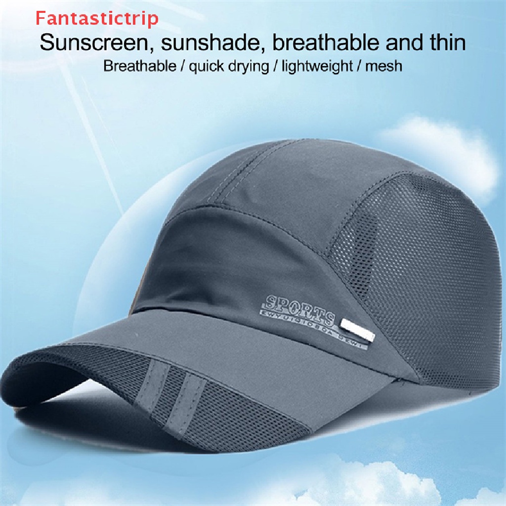 Mũ Lưỡi Trai Thể Thao Chống Nắng Mau Khô Thời Trang Mùa Hè Mới Cho Nam Và Nữ
