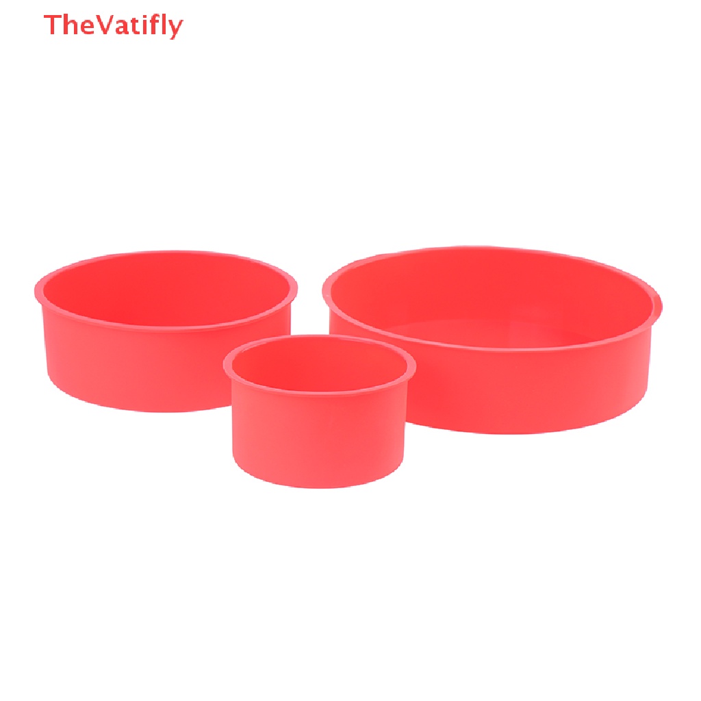 Khuôn Silicone Làm Bánh Hình Tròn Tiện Dụng