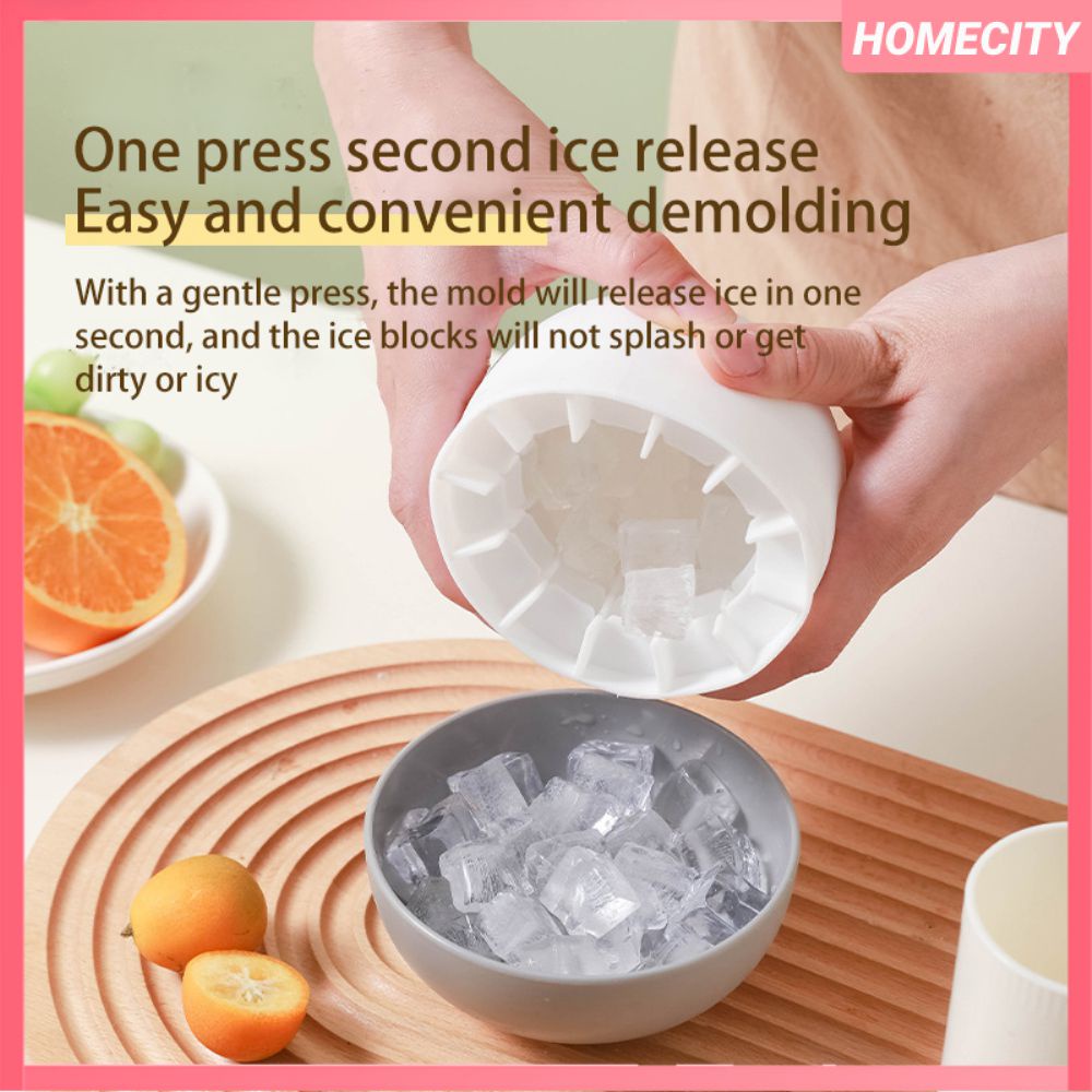 CốC Làm Đá Hình Nấm Bằng Silicon Mới Nhất Khuôn Làm Đá Đông Lạnh Hộp Làm Đá Dạng Lưới Tủ Lạnh Thùng Đá Máy Làm Đá Nghiền Tự Chế