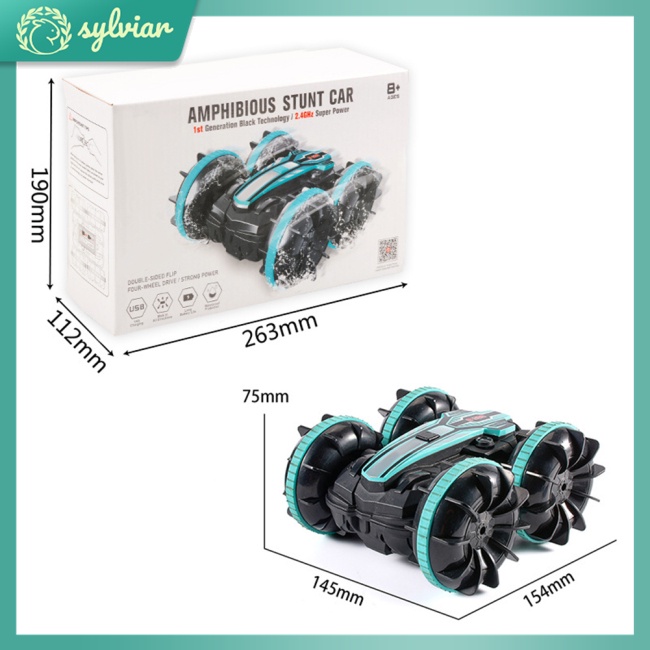 Xe Địa Hình Điều Khiển Từ Xa 2.4ghz Hai Mặt Không Dây Cho Trẻ Em