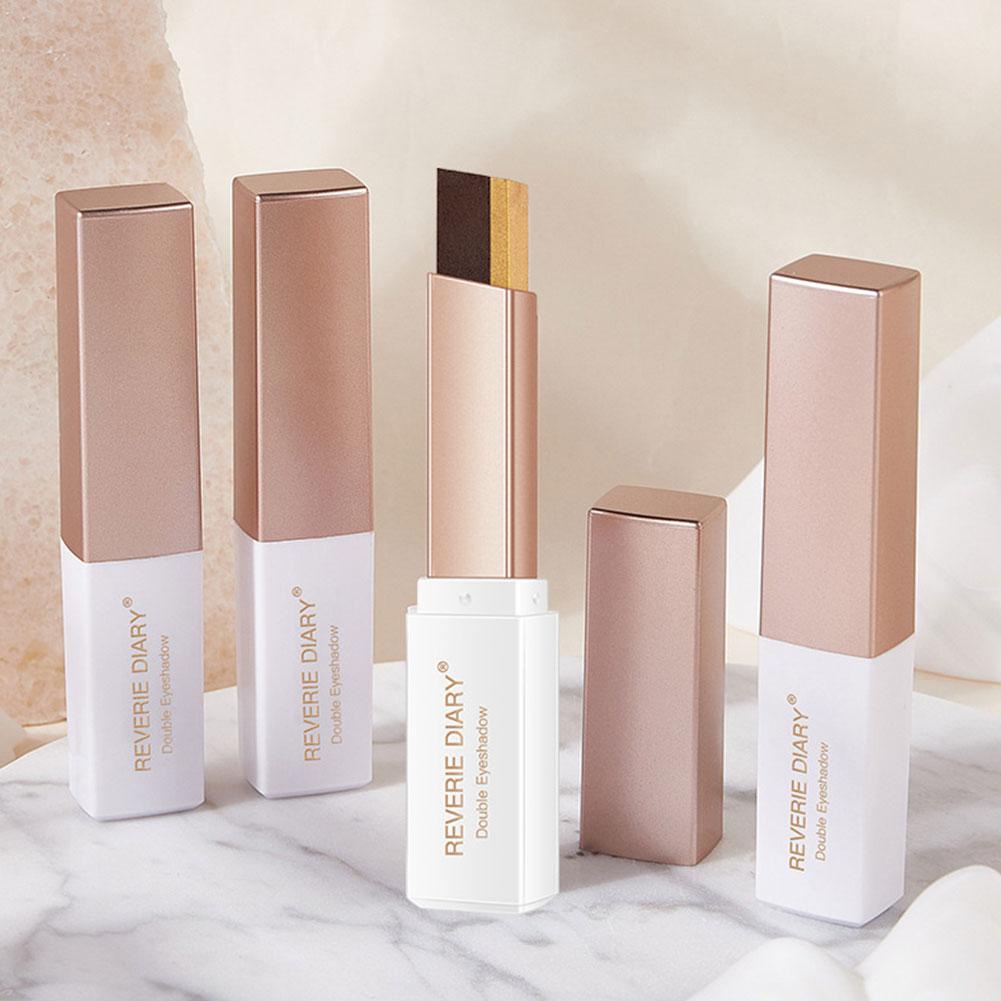 Phấn Mắt Dạng Thỏi Hai Màu Sắc Long Lanh Chống Nước Tiện Dụng K9C2