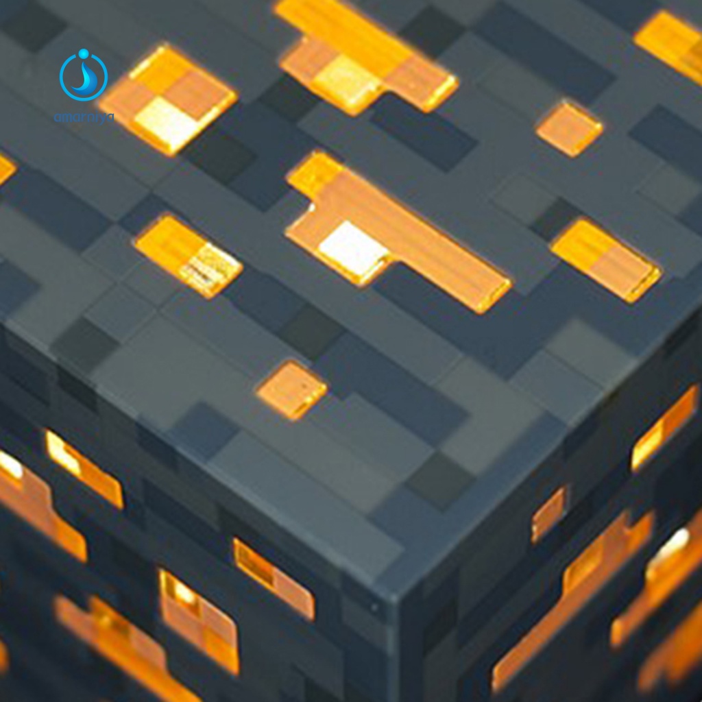 1 Bộ Đèn LED Hình Khối Lập Phương Sạc USB Bền Bỉ Dùng Trang Trí Tiệc