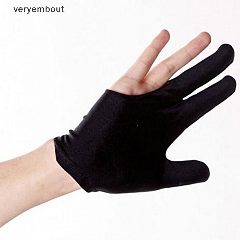 Găng Tay 3 Ngón Hỗ Trợ Chơi Bi Da Chuyên Nghiệp