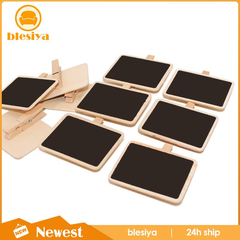 Set 10 Bảng Gỗ Ghi Chú Treo Tường Tiện Lợi Note