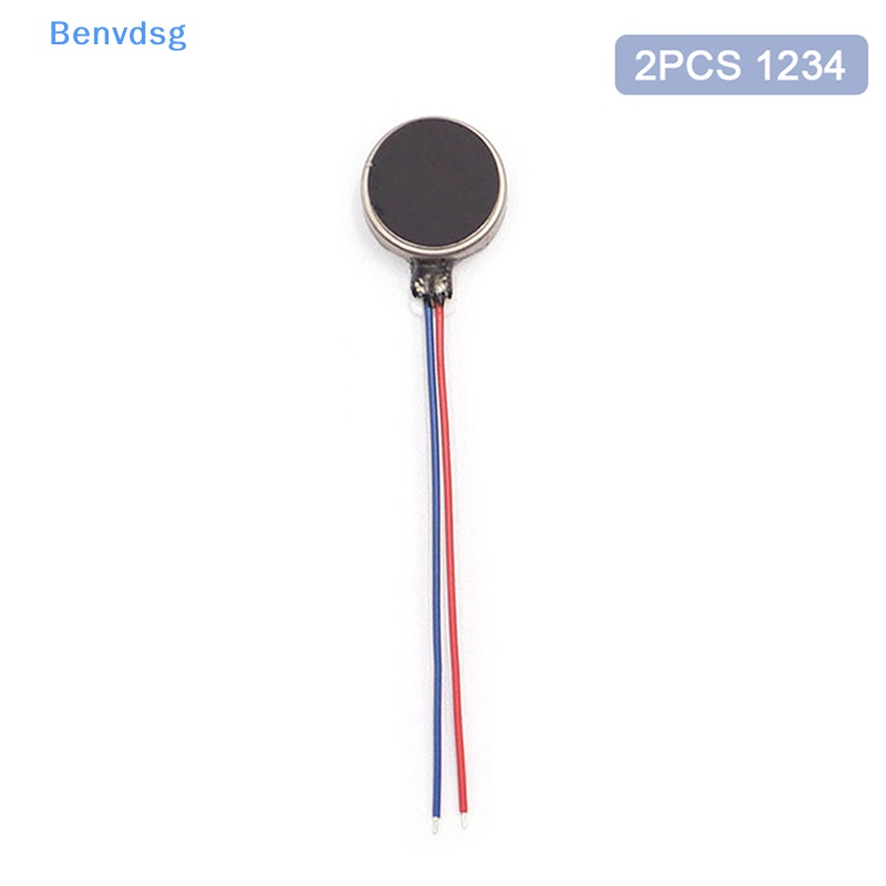 Bộ 2 Động Cơ Rung Mini DC 3V 12000rpm 1234 10x3mm Chất Lượng Cao