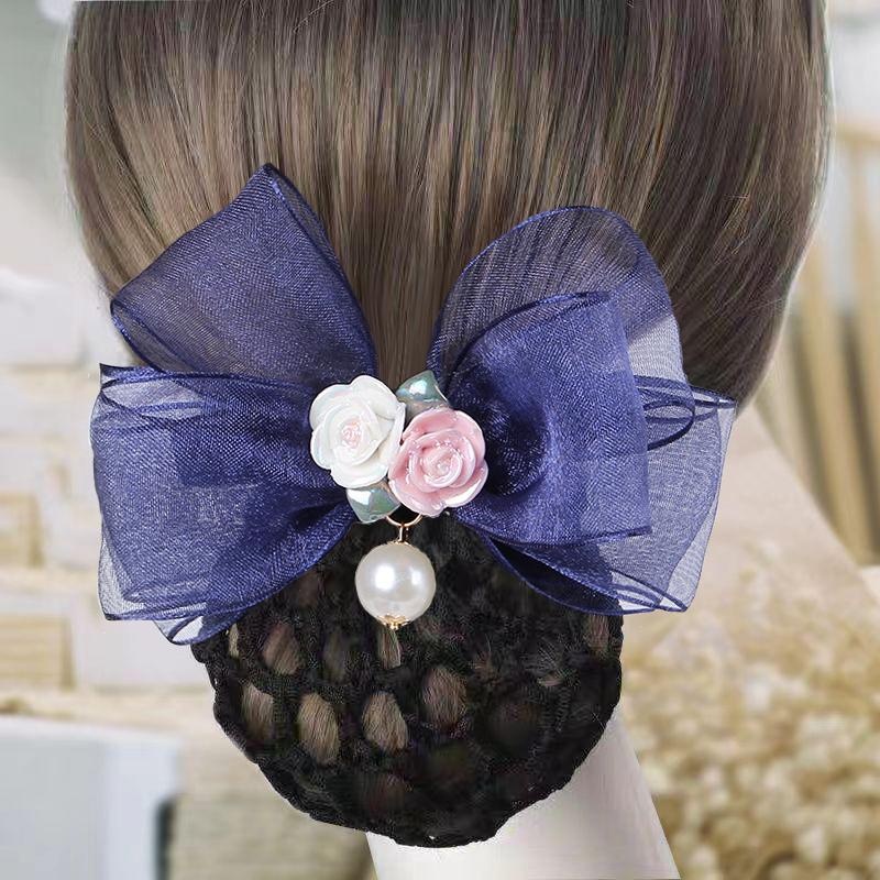 Kẹp Tóc Hình Nơ Hoa Phong Cách Hàn Quốc Thời Trang Cho Nữ