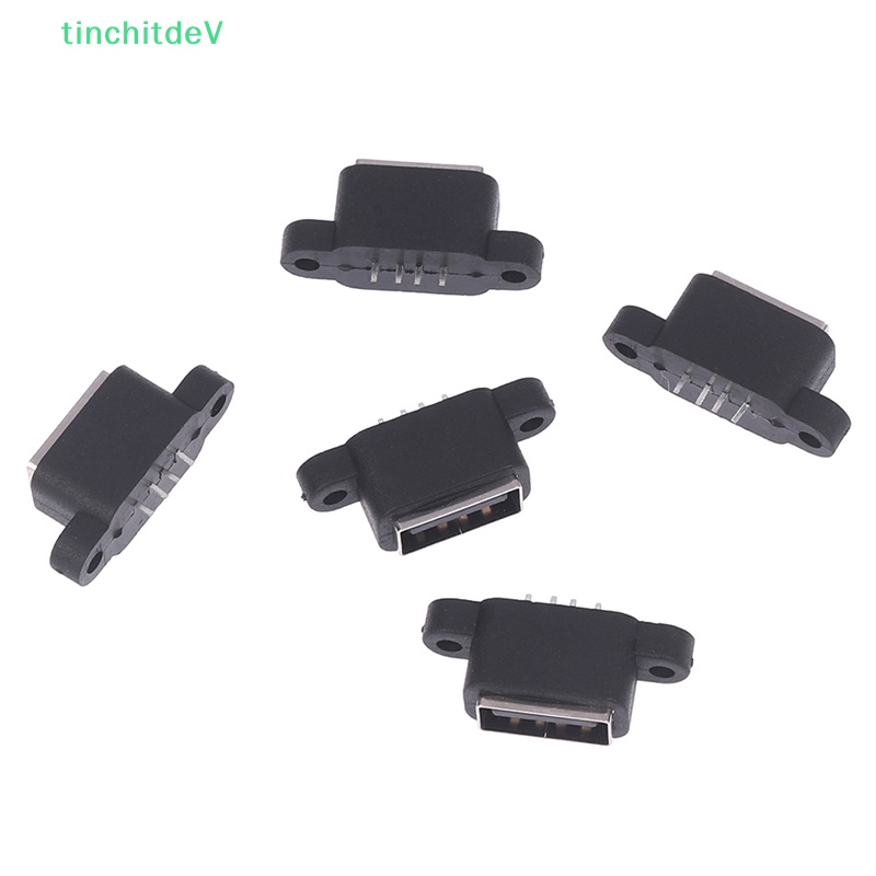 Set 5 Cổng Sạc USB 2.0 4 Pin Phích Cắm USB 2.0 Chống Nước