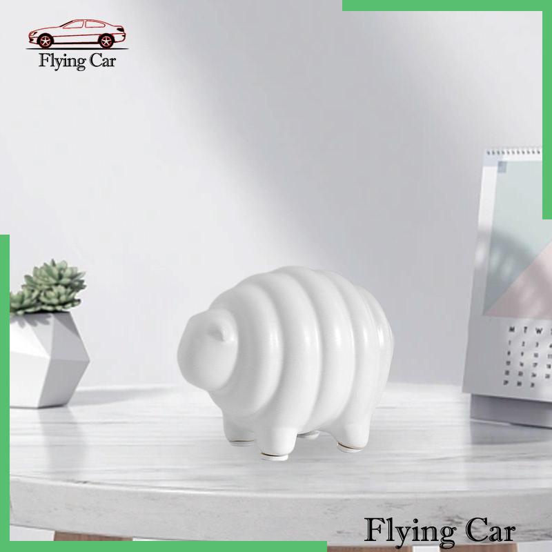 Đồ trang trí Tượng Cừu Bằng Sứ Sáng Tạo Hiện Đại Lzdjfmy2