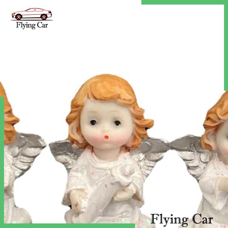 [Lzdjfmy2] 4 Bức Tượng Thiên Thần Điêu Khắc Nghệ Thuật Để Bàn Phòng Ngủ Tại Nhà