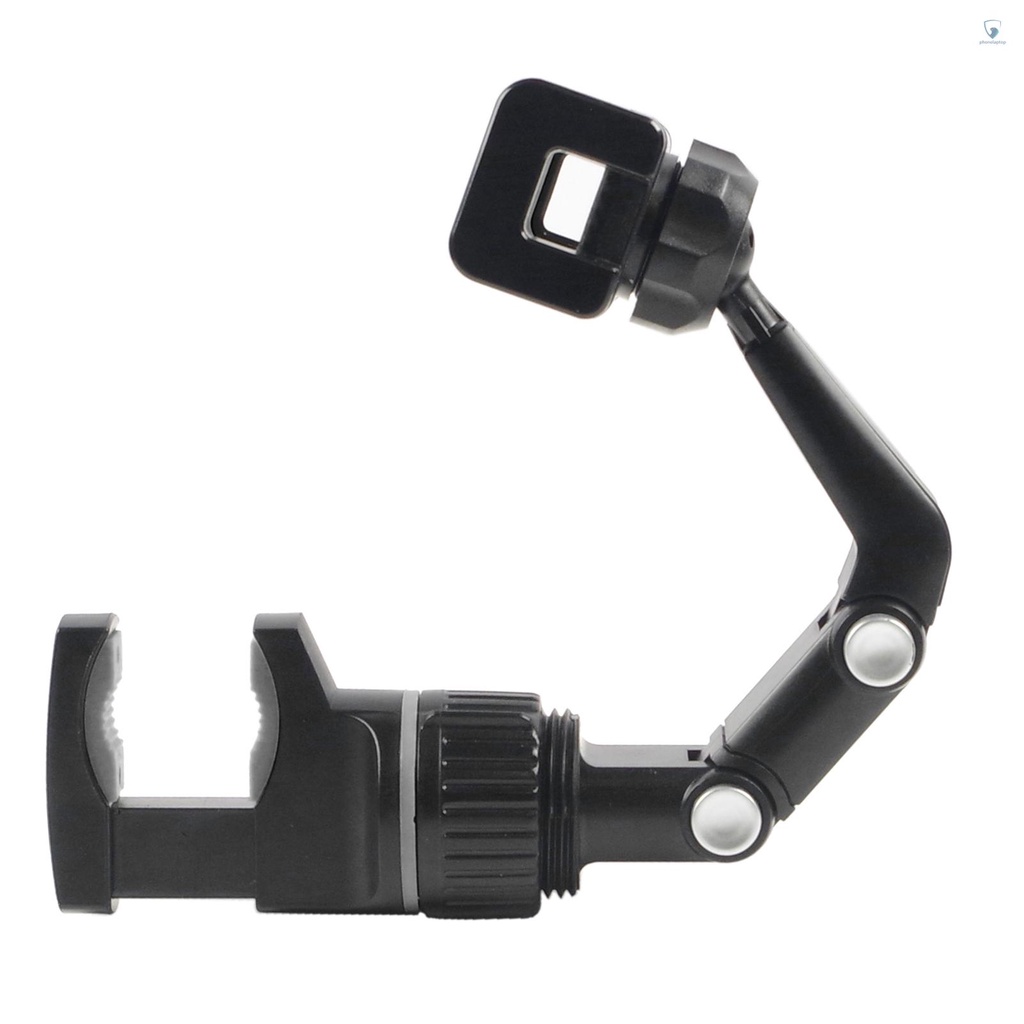 Giá Đỡ Điện Thoại / Mic / Đàn Guitar Đầu Xoay 360 Độ Kèm 10 Miếng Vải Lau Chùi