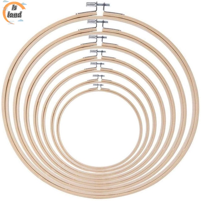 Vòng Tre Tròn Dùng Thêu Tranh Chữ Thập Nghệ Thuật Diy