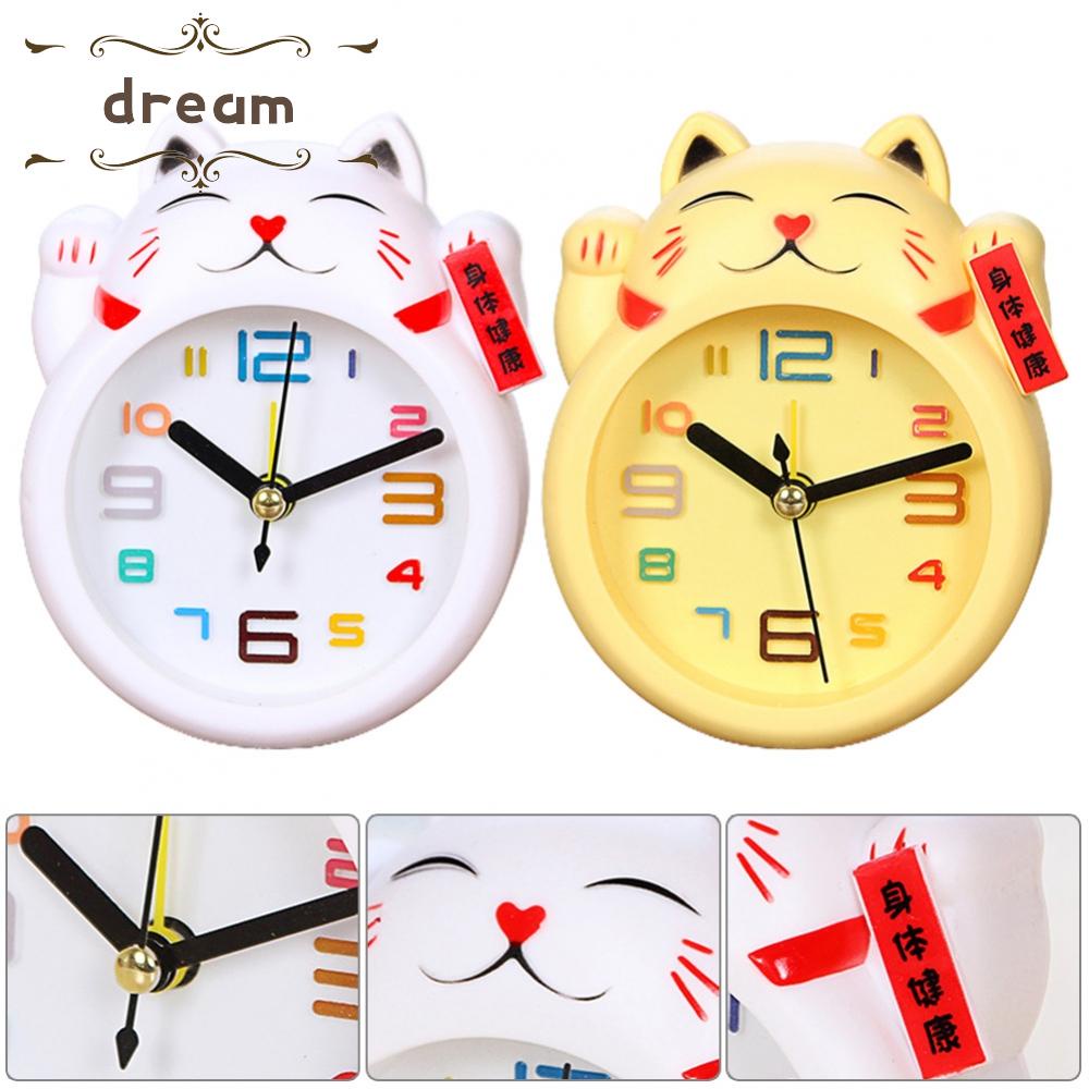 【DREAMLIFE】Alarm Clock Cute Durable No Noise Portable With Exquisite Workmanship Brand New