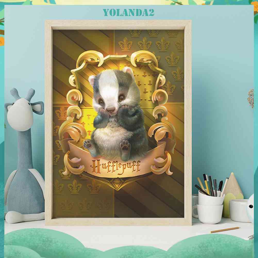 Bộ Tranh Đính Đá Họa Tiết Hoạt Hình Độc Đáo Diy Dùng Trang Trí Nhà Cửa