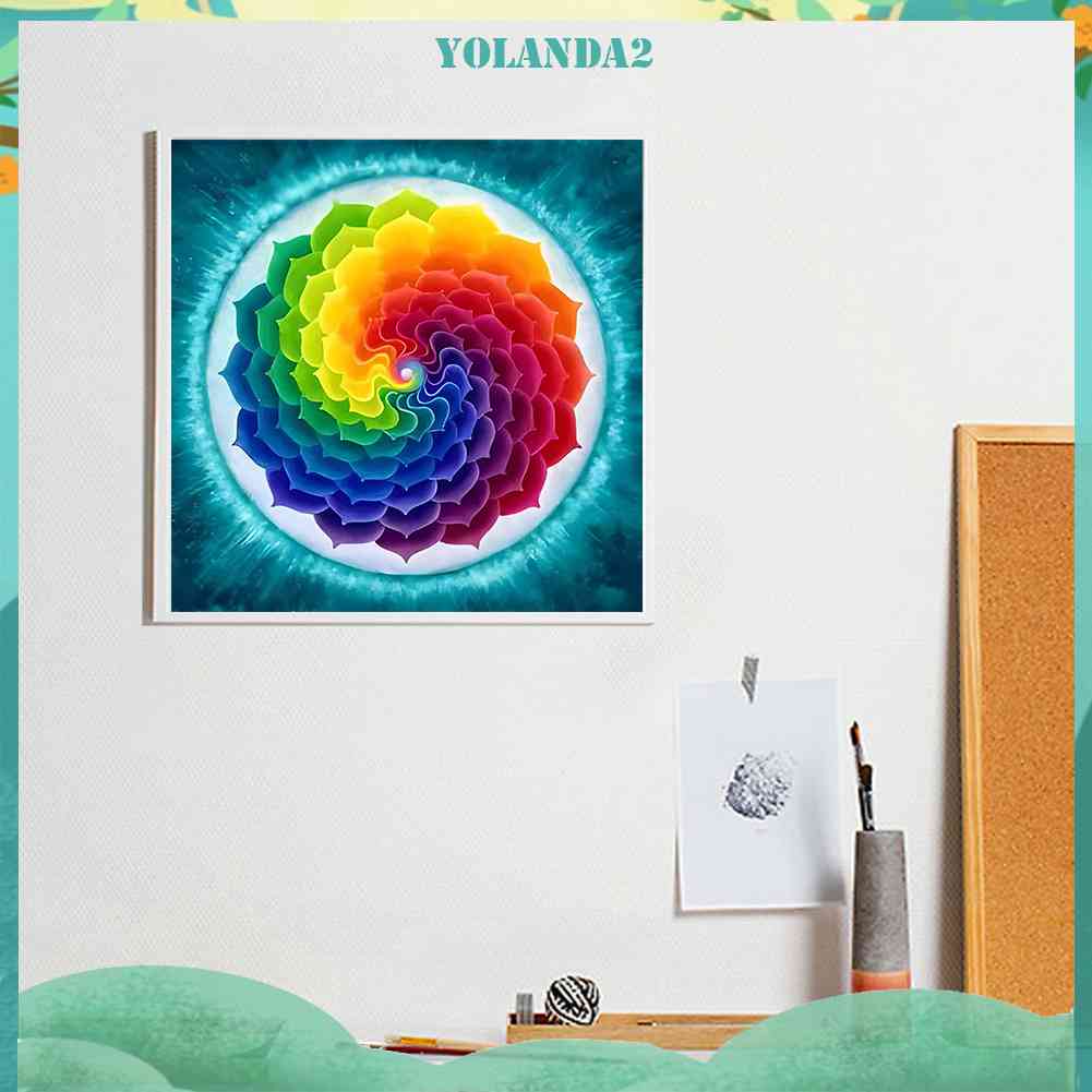 Tranh Đính Đá Kim Cương Toàn Bộ 5D DIY Hình Vẽ Trừu Tượng Trang Trí Nhà Cửa