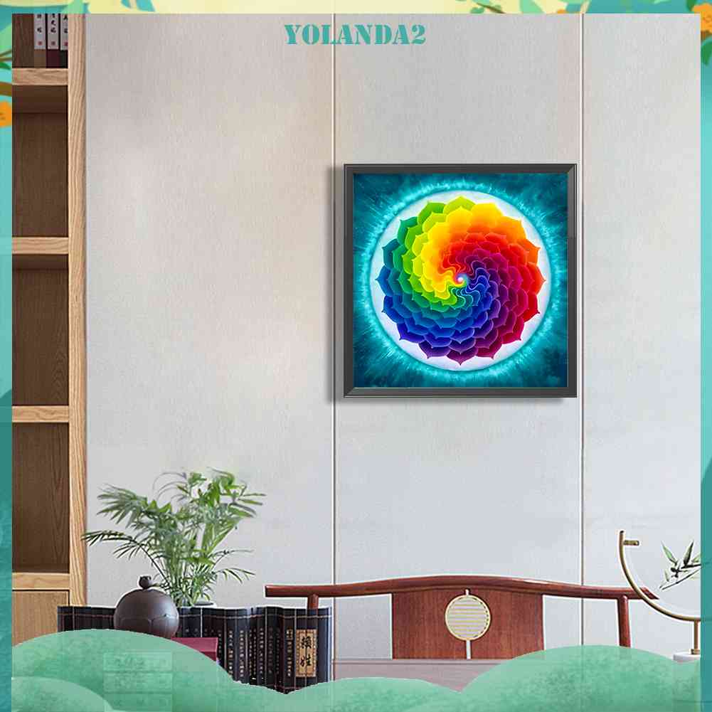 Bộ Tranh Đính Đá 5D DIY Hình Phi Tiêu Đầy Màu Sắc Để Trang Trí Nhà