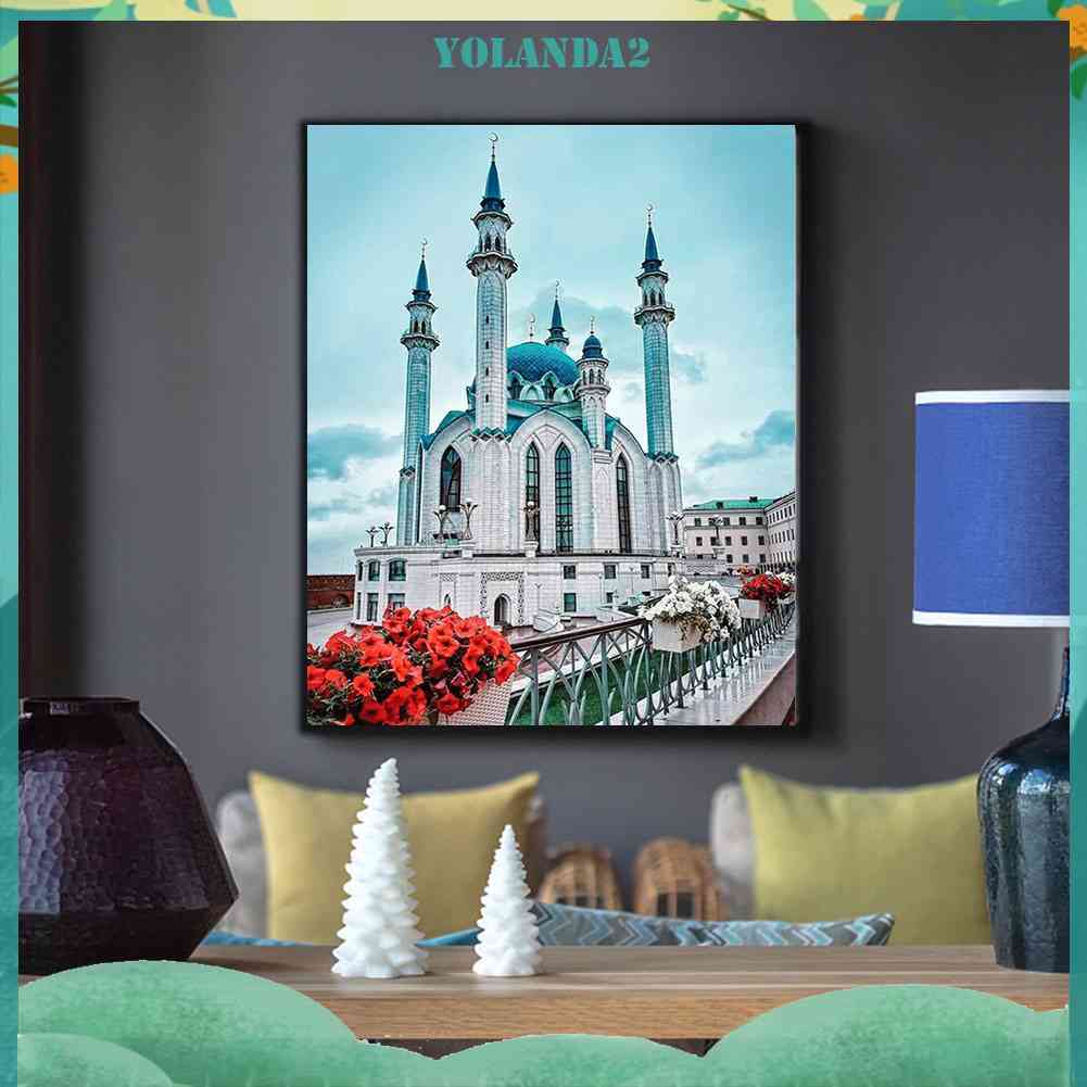 Tranh Đính Đá Kim Cương Toàn Bộ 5D DIY Hình Vẽ Nghệ Thuật Trang Trí Nhà Cửa