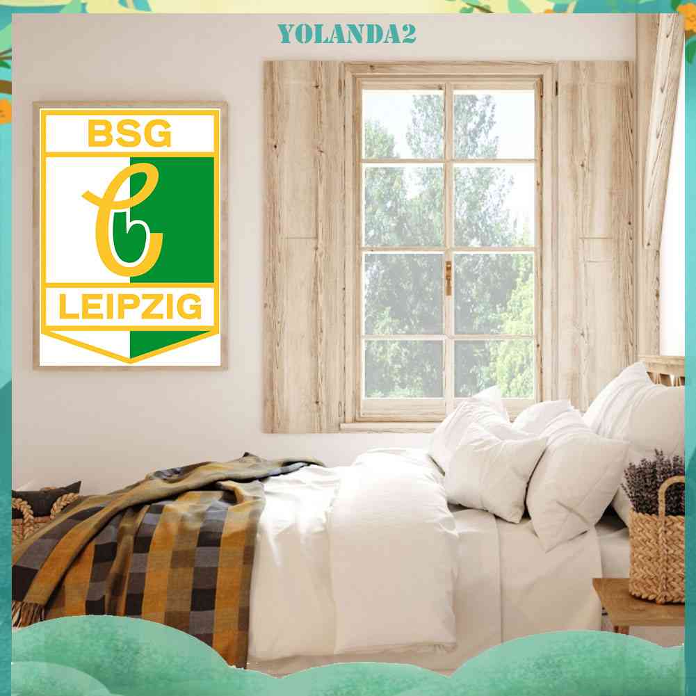 Bộ Tranh Đính Đá 5D Họa Tiết Logo Đội Chemie Leipzig Độc Đáo DIY BSG Chemie B4642