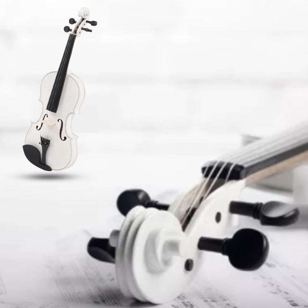 Đàn Vĩ cầm cao cấp, Bộ Violon Đàn Violin Bằng Gỗ Cho Người Mới Bắt Đầu Gói Có Nơ Nhựa Thông Túi Học Sinh Lớn AKOASM
