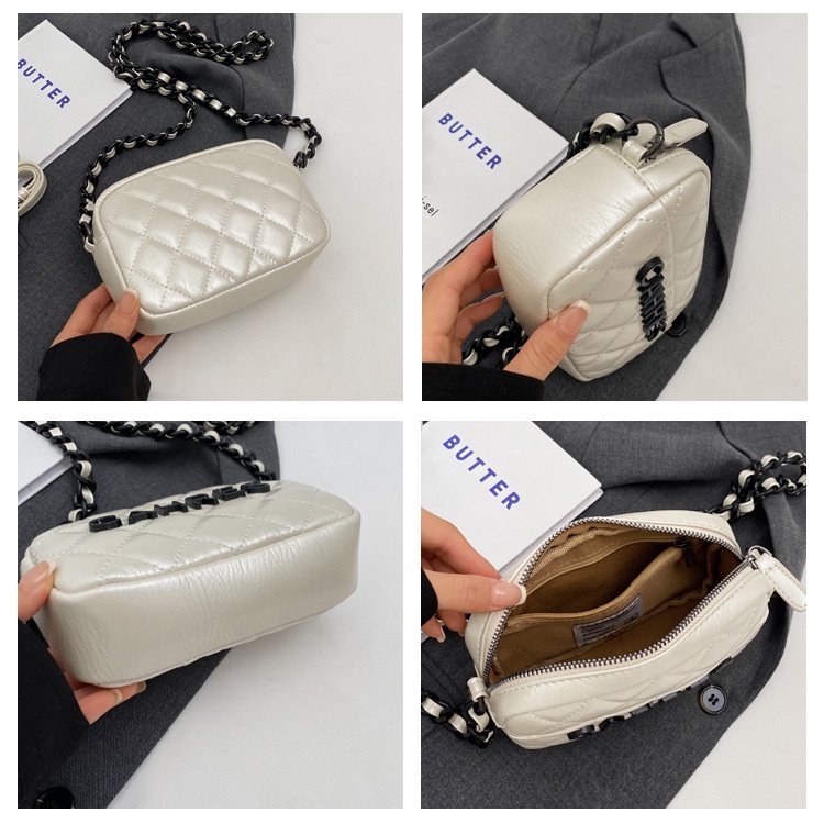 Túi Đeo Chéo Hình Vuông Cỡ Nhỏ Thêu Họa Tiết Thời Trang Mùa Hè 2023 Cho Nữ