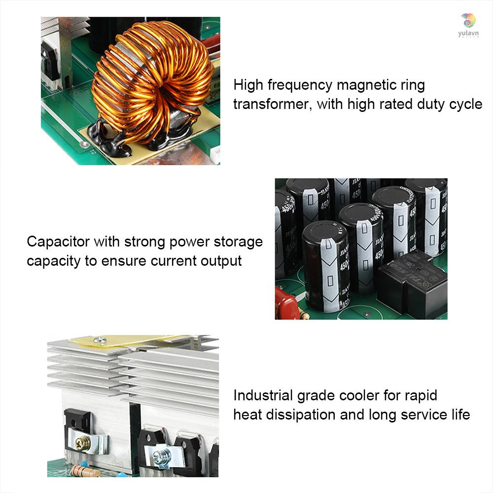 Bộ Que Hàn Điện 20-250A Mini Tần Số Cao Chuyên Dụng