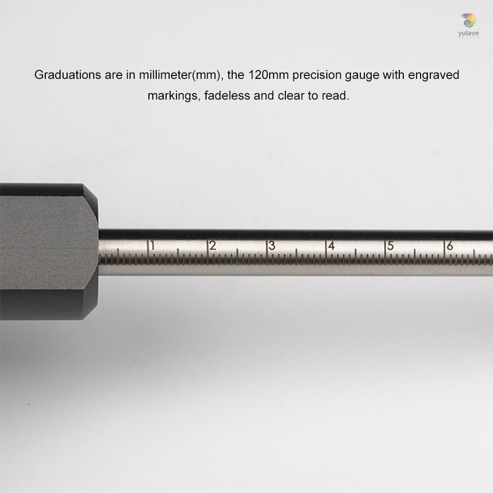 Dụng Cụ Đánh Dấu Gỗ Dạng Trượt Thẳng / Cong 120mm Chuyên Dụng Cho Thợ Mộc