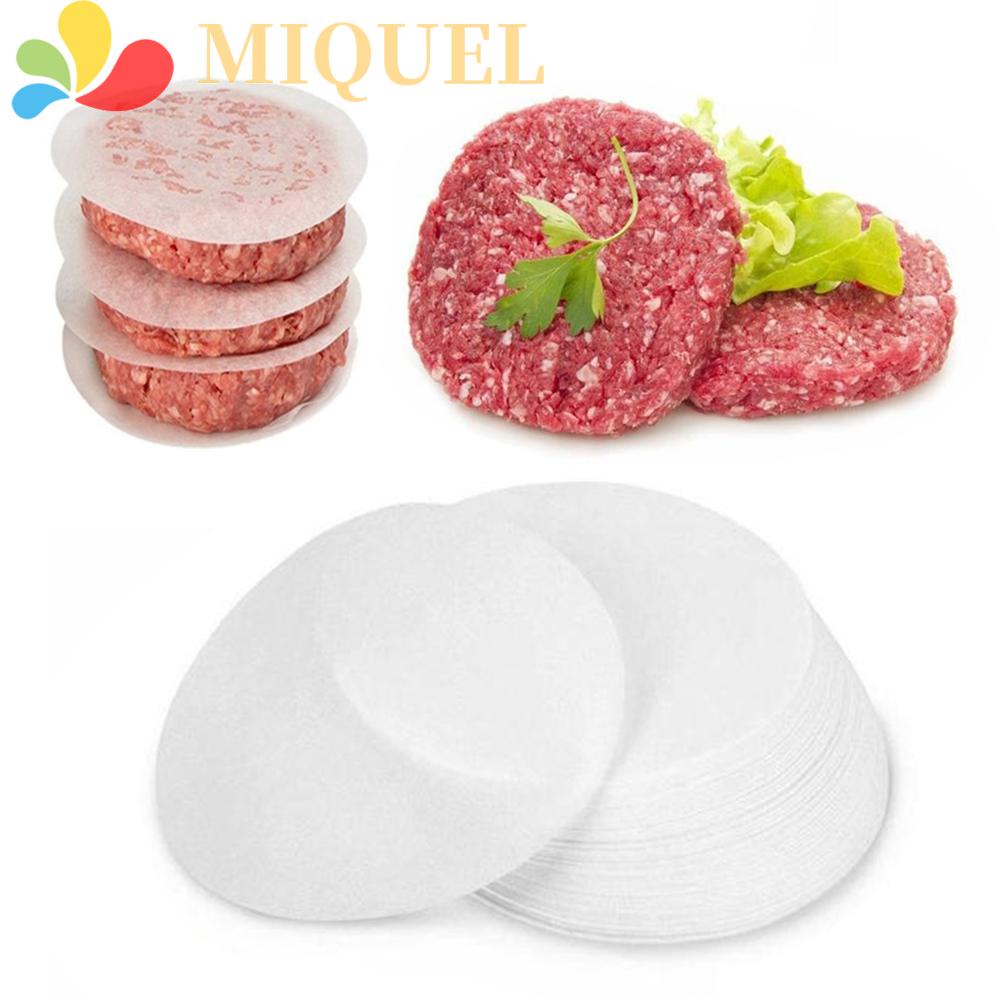 Giấy Lót Chống Dính 4 / 5 / 6 Inch Chuyên Dụng Cho Nướng Bánh Hamburger