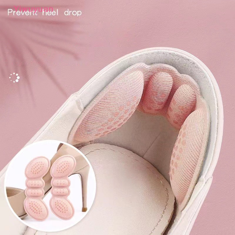 1 Cặp Miếng Lót Giày Cao Gót Chống Trượt Có Thể Điều Chỉnh Kích Cỡ Mới