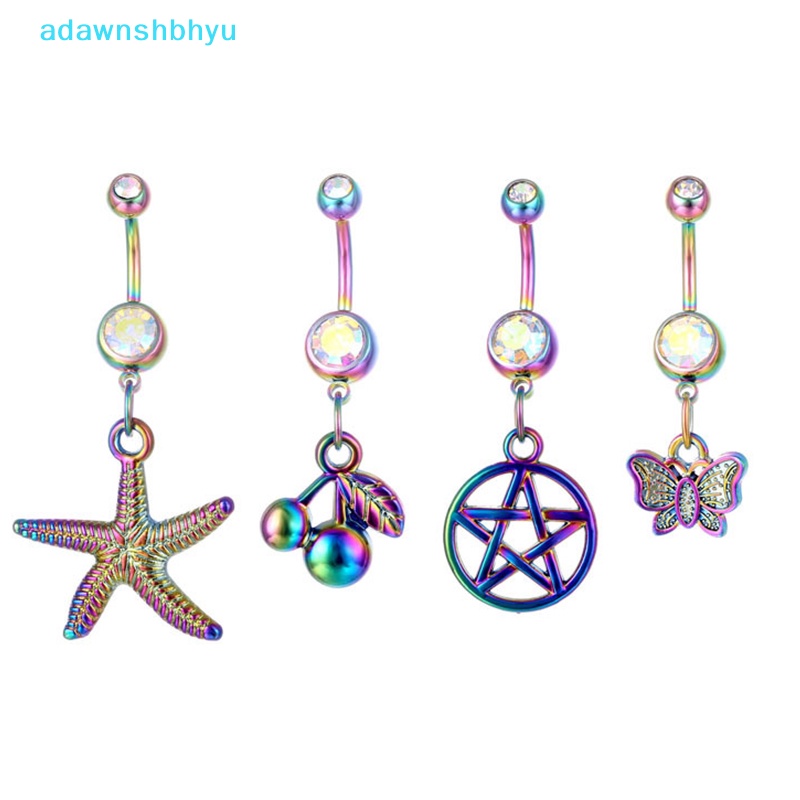 Khuyên RốN HìNh Tim ĐíNh Đá Xinh XắN