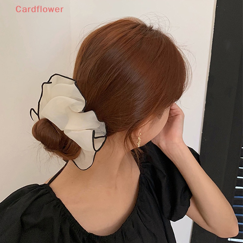 Dây Cột Tóc Organza Màu Trơn Thời Trang Mùa Hè Mới Cho Nữ