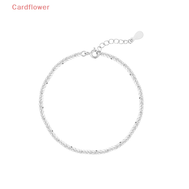 &lt; Cardflower &gt; Vòng Tay / Vòng Cổ / Vòng Tay Lấp Lánh Ánh Sao Thời Trang Mùa Hè Mới