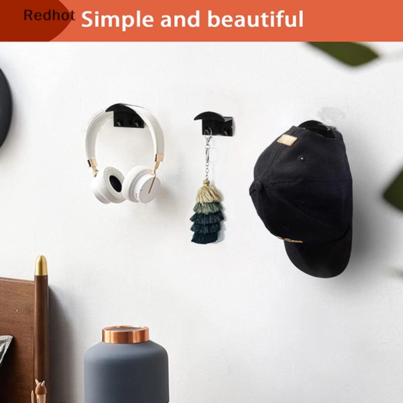 Bộ 2 Móc Treo Mũ Lưỡi Trai Gắn Tường Tiện Dụng