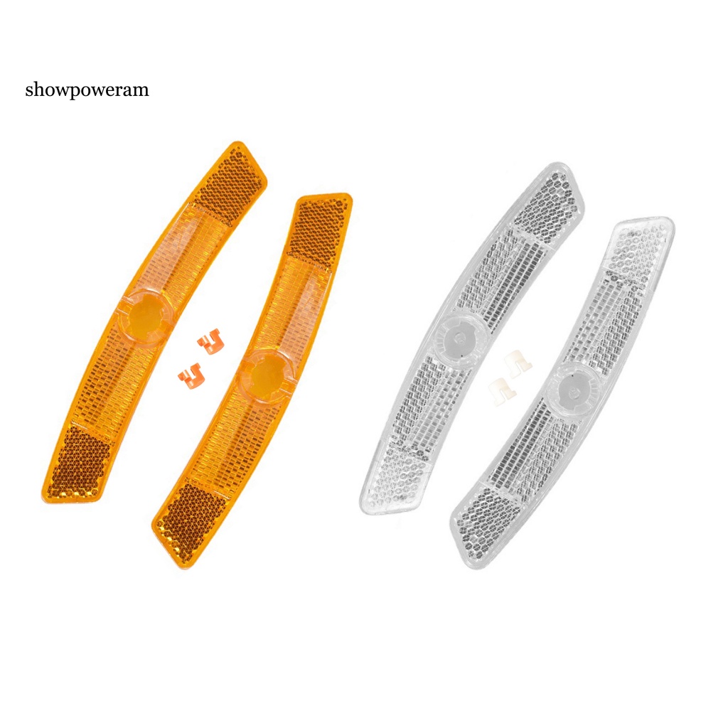 1 Bộ Đèn Phản Quang Chống Rơi Xoay 170 Độ Gắn Xe Đạp