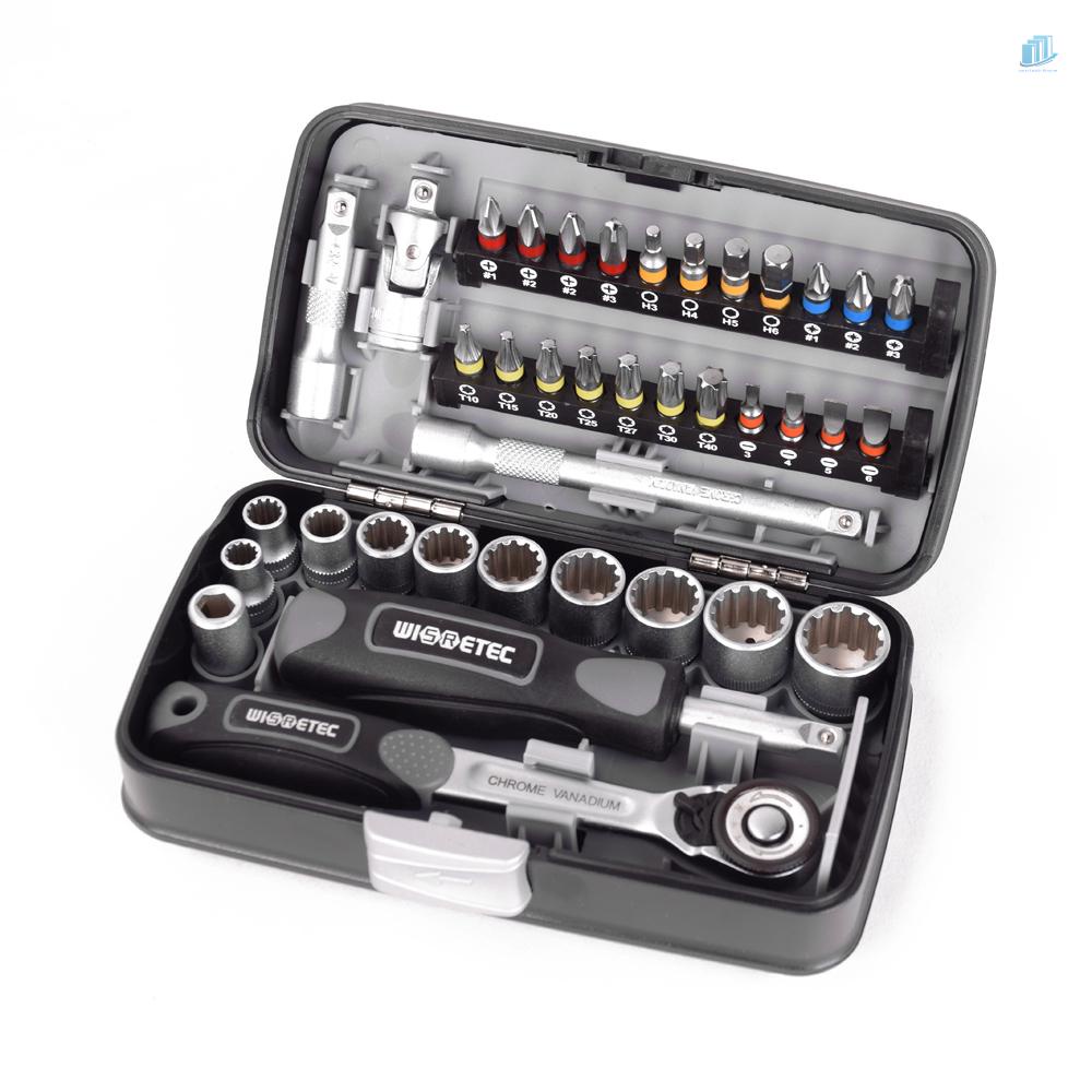 Bộ 38 Món Dụng Cụ s2mwvn Mini 1 / 4 &quot;Chuyên Dụng Cho Xe Đạp