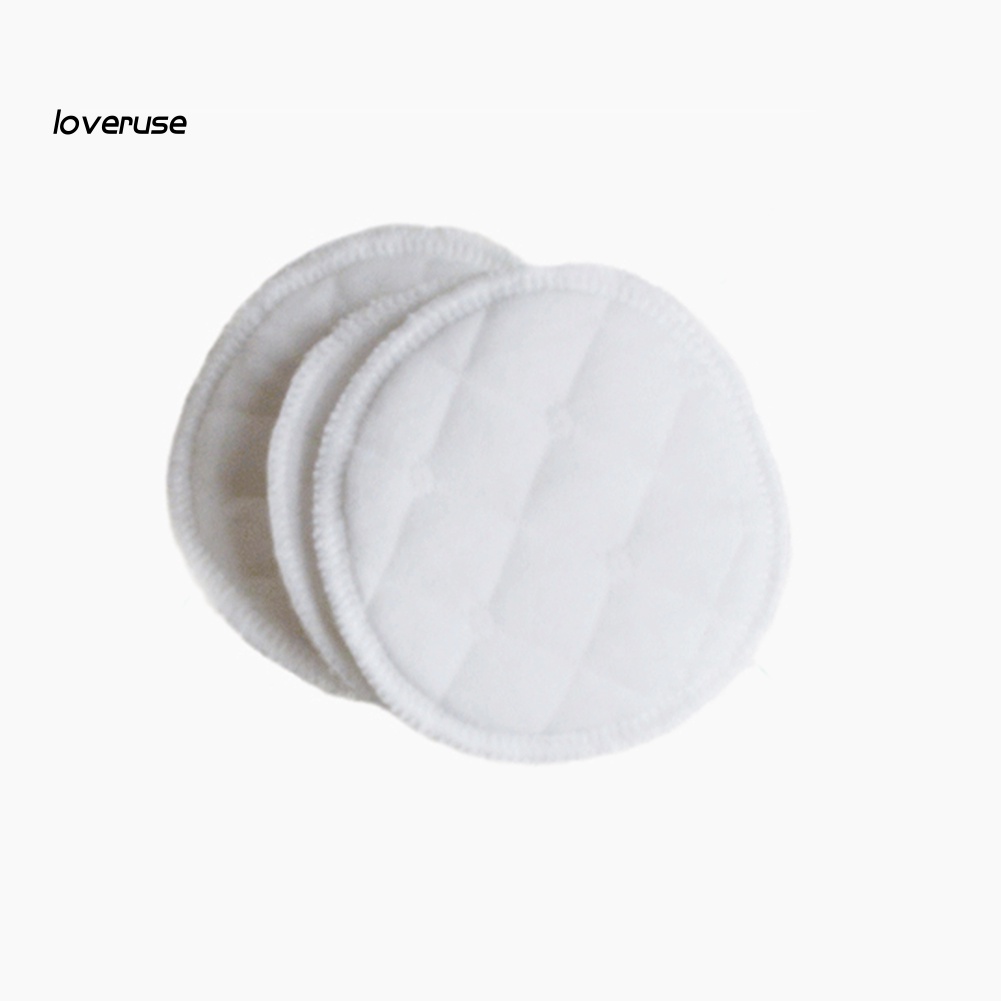 Set 2 Miếng Vải Cotton Hình Tròn Siêu Thấm Hút Thoáng Khí Cho Phụ Nữ Mang Thai