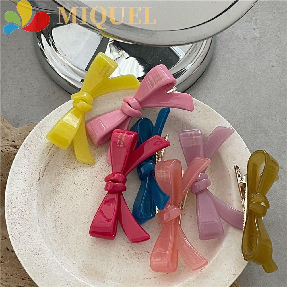 Kẹp Tóc Hình Nơ Nhỏ Xinh Xắn Phong Cách Hàn Quốc Cho Bé Gái