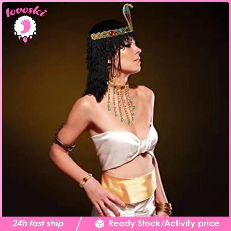 Set 3 Băng Đô Cài Tóc Hình Rắn Đính Hạt Dùng Hóa Trang